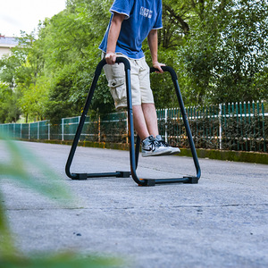 CZFIT - Barra Paralela de Acero Integrado Resistente para Ejercicios de Tríceps, Calistenia, Dominadas, Flexiones y Entrenamiento de Fuerza - Product Image 2