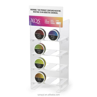 Pochettes acryliques personnalisées pour nicotine, 10 saveurs, présentoir LED pour snus, boutique de détail populaire