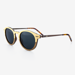 Isla - Occhiali da Sole in Metallo e Legno - Product Image 2