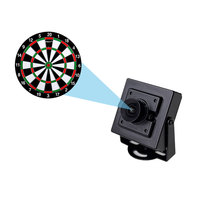 Autodarts 1MP 720P Caméra Autodarts Système de notation 100 degrés sans distorsion USB Plug and Play pour Windows Android Linux