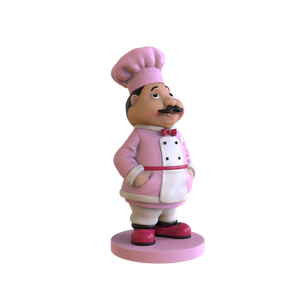 Suministro profesional, adorno de escritorio para el hogar, figuritas en miniatura 3D, figuritas de juguete personalizadas de resina, estatuas de jefe Rosa personalizadas - Product Image 3