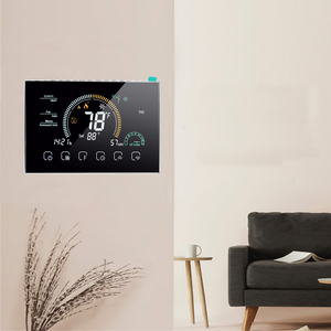 24 Vac Home Black touch wifi thermostat de <span class=keywords><strong>climatiseur</strong></span> programmable thermostat intelligent à un ou plusieurs étages pour four - Product Image 6