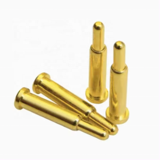Custom Samtec Magnetic Gold Plated Brass Male/Female PCB Spring Load Pogo Pin SMT Connectors IP67 Rated ROHS Compliant 1.5A