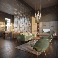 Modern Luxury Metal Room Divider Frame Glass Partitions With Light for Home Living Room Hotel Lobby Partition Design