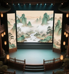 Heavy Duty Holographic Mesh <b>Projector</b> Screen For Stadium - Product Image 3