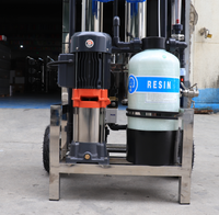 Système de nettoyage de vitres impeccable, machine de filtration d'eau RO DI, usine mobile d'eau pure pour le lavage des panneaux solaires