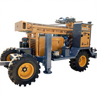 Nouvelle machine de forage rotative diesel montée sur tracteur pour puits d'eau, moteur 220V, pour usage de construction, en promotion