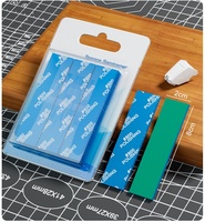 Lot de 10 éponges de ponçage fin / papier abrasif grain 400-600, blocs de ponçage en éponge, rouleaux de papier abrasif avec logo personnalisé