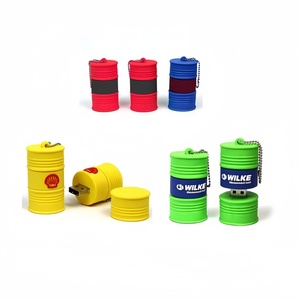 Tùy chỉnh 3D dầu trống PVC USB <span class=keywords><strong>Flash</strong></span> <span class=keywords><strong>Drive</strong></span> 128GB cao su Pendrive in logo nhà máy giá bán buôn cho quà tặng khuyến mãi - Product Image 2