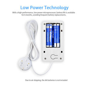 ZB-WI-2 2026 Détecteur de fuite d'eau intelligent Tuya ZigBee pour maison connectée, alarme de fuite d'eau, fonctionne avec le hub Tuya Zigbee - Product Image 5