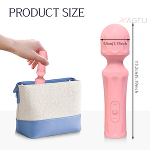 Venta caliente de silicona Cuerpo Femenino clítoris masajeador vibrador fuerte potente de mano Japón Av sexo varita masajeador - Product Image 2