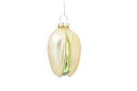 Bestverkochte handgemaakte gekleurde glazen artistieke kerstboomversieringen, fruitvormig, antiek, imitatie, retro, vintage afwerking, ambachtelijke producten