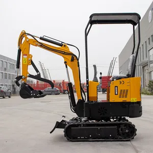 Free Shipping Chassis Width 930mm Mini 1.2t Small Digger CE EPA Euro5 China Wholesale Compact Mini Excavator