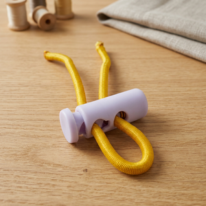 Fashion Garment Pig Nose Elastic Zinc Alloy Drawstring Stopper Toggle <b>Ball</b> Metal Hoodie Cord Lock for <b>Strings</b> - Product Image 1