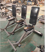 Banc de musculation commercial pour triceps et jambes, en acier inoxydable, utilisation universelle