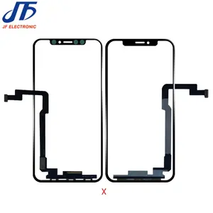 מגע החלפת digitizer מסך עבור iPhone X מגע מסך פנל זכוכית