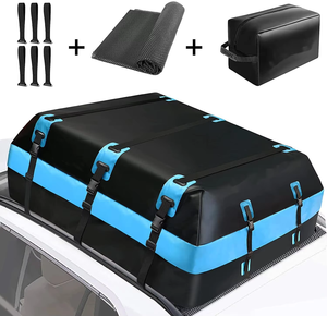 Sacs de toit en PVC personnalisés, imperméables et résistants à l'humidité, pour le toit de voiture, transport de marchandises sur le toit, sac de transport de marchandises - Product Image 3