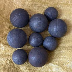 10MM-130MM Precio bajo Laminado en caliente Medios de molienda Chatarra Bolas de acero Precio Bola de acero forjado Bola de molienda de acero - Product Image 5