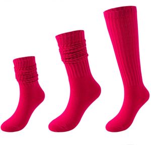 Grosir kaus kaki Multi Warna terlaris wanita populer musim gugur dan musim dingin kaus kaki Pile tren kaus kaki panjang hangat - Product Image 2