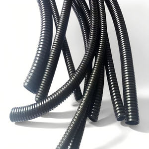 Soufflet flexible en plastique de haute qualité, tuyau ondulé fileté en PE, gaine de protection pour fils et câbles, soufflet ignifuge en PA Nylon PP - Product Image 1