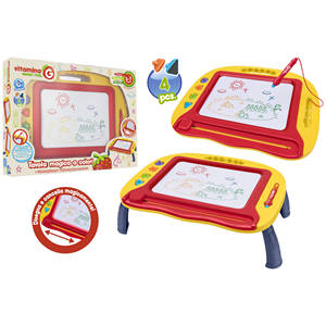 Tableau magnétique coloré avec pieds/4 moules - Product Image 1