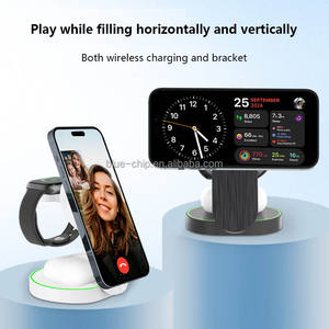 Station <span class=keywords><strong>de</strong></span> <span class=keywords><strong>bureau</strong></span> multifonctionnelle Voyage pliable Aimant Support <span class=keywords><strong>de</strong></span> charge <span class=keywords><strong>Induction</strong></span> Rapide 3 en 1 Stand <span class=keywords><strong>Chargeur</strong></span> sans fil pour le <span class=keywords><strong>bureau</strong></span> - Product Image 6