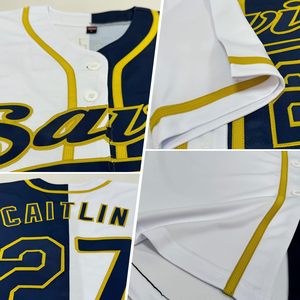 Conjunto de camisetas de béisbol con rayas degradadas personalizadas, uniforme de equipo deportivo cosido personalizado para adultos, jóvenes y niños - Product Image 6