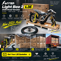 Moto électrique Surron Light Bee 2 L3E 2026 homologuée pour la route, 65 kg, 24 kW, 90 km/h, en stock