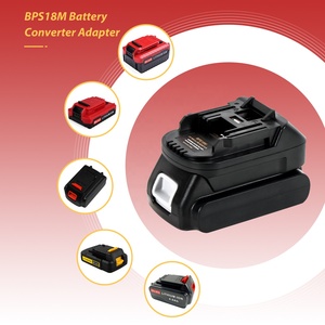 Adaptateur d'Accumulateur BPS18M Compatible avec les Batteries <span class=keywords><strong>Black</strong></span> and <span class=keywords><strong>Decker</strong></span> 20v Convertir en <span class=keywords><strong>Outils</strong></span> Électriques Sans Fil Makita 18v avec Port USB - Product Image 5