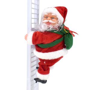 DAMAI Electric Santa Claus Escalera de escalada Decoraciones navideñas <span class=keywords><strong>Casa</strong></span> de Navidad Figura Navidad Decoración creativa - Product Image 5