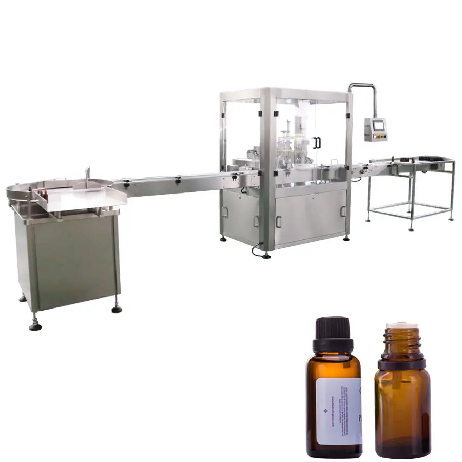 Gotero de aceite esencial exprimible personalizado, máquina de envasado completo, 10ml, 15ml, 30ml
