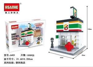 Sembo Mini Gạch Kiến Trúc Minifigs Đường Phố Mô Hình Thương Hiệu Cà Phê Cửa Hàng Cửa Hàng Xây Dựng Lắp Ráp Thành Phố Khối Vuông Thiết Lập Trẻ Em Đồ Chơi - Product Image 2