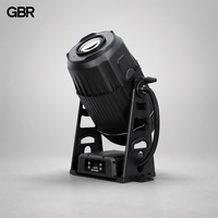 Projecteur LED Zoom Gobo d'extérieur IP65 800W/1000W avec mélange de couleurs CMY+CTO et obturateur de cadrage Huracan pour théâtre, événements et scène