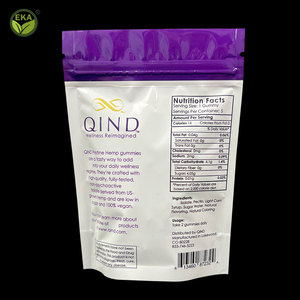 Bán buôn boyz Reclosable mùi-Proof Mylar túi với cửa sổ rõ ràng nhiệt con dấu con kháng dây kéo túi - Product Image 3