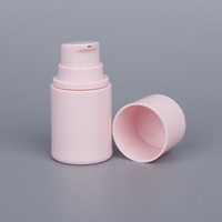 Emballages cosmétiques vides 30ml-120ml, flacons pompe airless en acrylique rose pour sérum et lotion pour soins de la peau