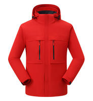 Veste d'extérieur coupe-vent imperméable avec logo personnalisé OEM ODM, veste Softshell pour l'hiver, la chasse, la randonnée et la montagne