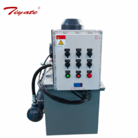 Armoire de commande antidéflagrante pour groupe hydraulique avec câblage pour zones dangereuses, pour station de pompage hydraulique de fixation de toiture