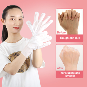 Gants de paraffine en soie blanchissants, anti-rides, raffermissants et réparateurs pour les mains, masque pour peaux sèches et grasses - Vente en gros - Product Image 3