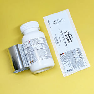 <span class=keywords><strong>Label</strong></span> Suplemen Stiker Perekat Multilayer Gulungan Lepas Cetak <span class=keywords><strong>Label</strong></span> Lipat untuk Botol Obat - Product Image 4