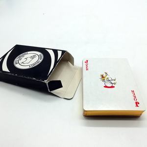 Naipes de plástico Premium redondos personalizados de alta calidad diseño personalizado marketing personalizable Fournier naipes franceses - Product Image 3