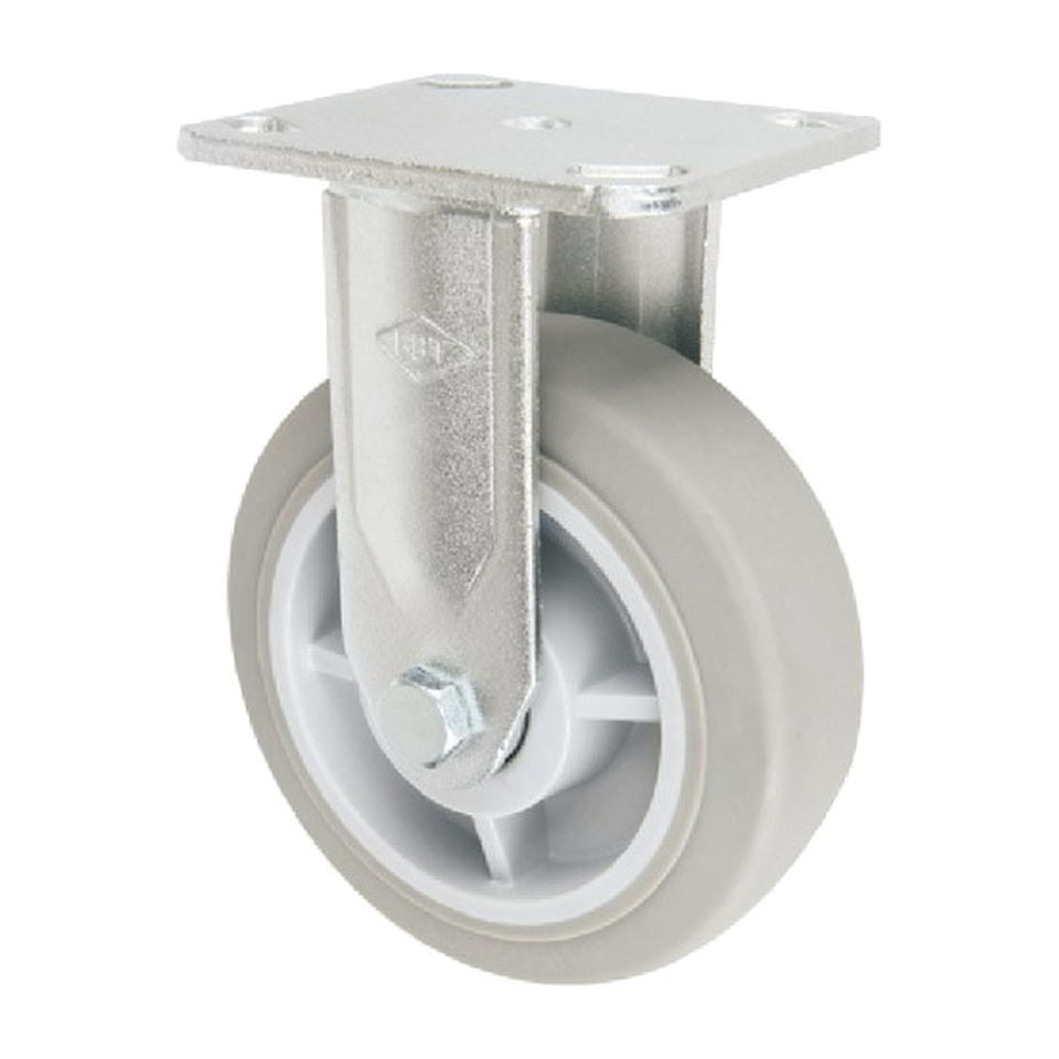 Retractable Casters Heavy Duty Casters TPR Double Ball Bearing 4 Inch ...