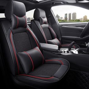 Chất lượng cao Tất cả các mùa PU da thể thao xe Ghế bao gồm không thấm nước và 360 độ phổ quát phù hợp với toàn bộ với gối tựa đầu - Product Image 6