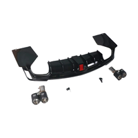 Diffuseur arrière de voiture haute qualité, style sport 3D avec embout d'échappement pour pièces de modification CT4, kit carrosserie automobile