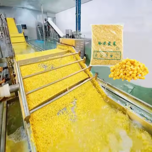 Mesin cuci jagung manis sayuran garis pemrosesan penuh perontok jagung pengupas kulit jagung manis kemasan vakum - Product Image 5