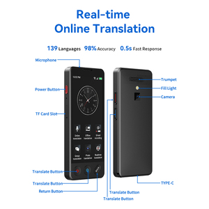 VORMOR A20 Dispositivo de Traducción de Grabación de Teléfono de Traducción Automática Portátil de Viaje Global Trabajo Diario Aprendizaje Traductores de Voz - Product Image 2