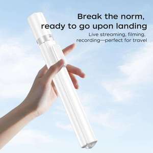 Trípode <span class=keywords><strong>FUNSNAP</strong></span> X96 de 1.8m con Apertura Automática, Control Remoto Inalámbrico, Soporte para Teléfono, Palo Selfie, Trípode Móvil - Product Image 4