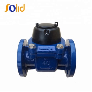 ISO 4064 Class B Nông Nghiệp Thủy Lợi Gang Woltmann Loại Khô Có Thể Tháo Rời Đồng Hồ Đo Nước Số Lượng Lớn - Product Image 3