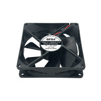 Ventilateur de refroidissement carré 92*92*25mm DC9225MBL 12V 24V 48V 2 fils