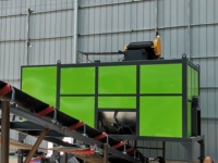 Machine de fabrication d'engrais vermicomposté Sande, compostage des déchets alimentaires, capacité élevée de 15 m³, respectueuse de l'environnement, moteur 380V, garantie 1 an