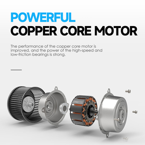 Moteur à induction monophasé à couple élevé avec réducteur horizontal/vertical pour convoyeur et machine d'emballage - Product Image 6